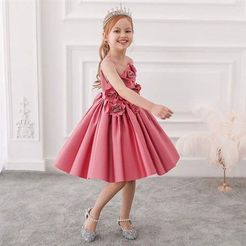 2023 Flower Girl Dress Elegant Princess Dress Kids Dress Gir