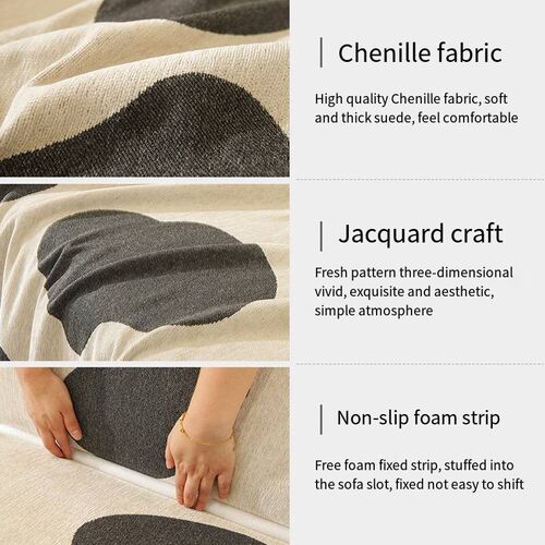 New Sand-hair Towel Sofa Cover Sofa Cover Cloth Double-sided