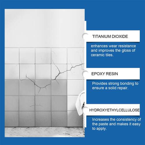 JUE FISH Tile Filler Marble Floor Tile and Furniture Repair
