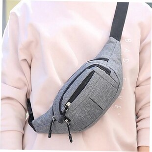 Men Waist Women Fanny Bag Pack Casual Large Belt Phone Purse