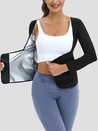 Sauna Suit for Women Sweat Body Shaper Hot Waist Trainer Lon