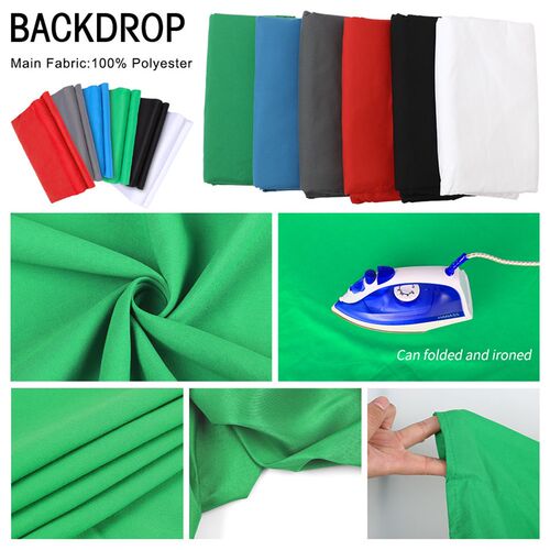 Photography Background Backdrop Green Screen Chromakey Musli