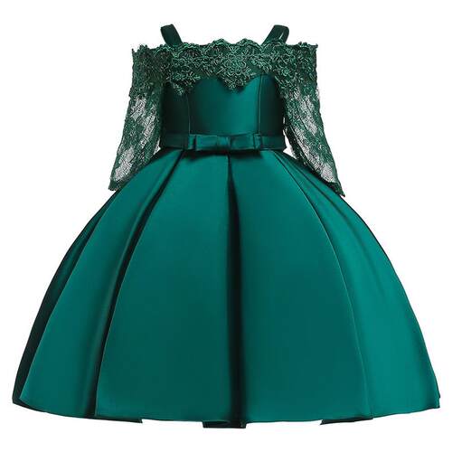 2023 One Shoulder Princess Dress Kids Clothes For Girl Eveni