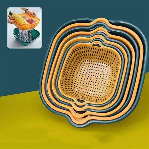 8PCS Kitchen Sink Vegetable Drainer Fruit Basket for