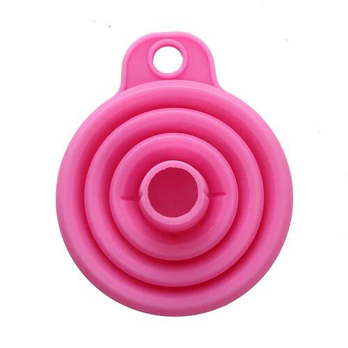 Foldable Funnel Silicone Collapsible Funnel Portable Funnels