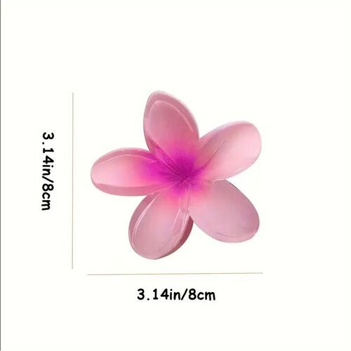 2/4PCS Fashion Women Flower Hair Clips Vacation Bohemia Egg