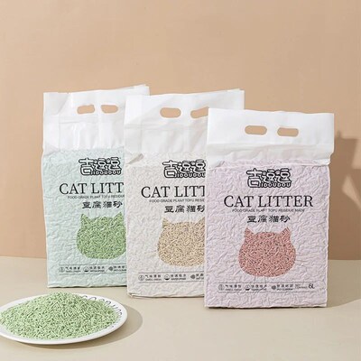 6L Tofu cat litter quickly clumping deep deodorized 2mm cat