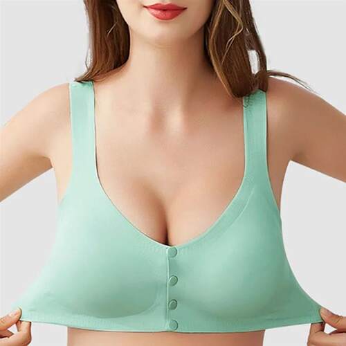 Summer Lightweight Nursing Bra for Women Front Opening One-P