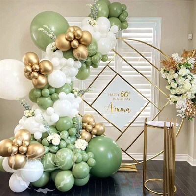 Balloon Garland Arch Kit Wedding Birthday Balloons Decoratio