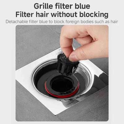 Odor Proof Floor Drain Valve-Sewer Core Backflow Preventer S