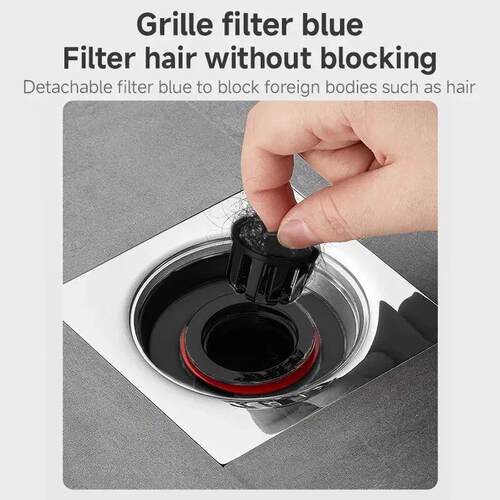 Odor Proof Floor Drain Valve-Sewer Core Backflow Preventer S
