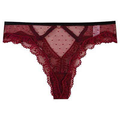 Lace underwear hollow style underwear thong lace