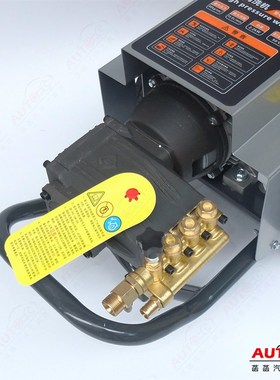 绿霸1MB 17M洗车机泵头10B清洗水泵机头曲轴箱铜块修理配件