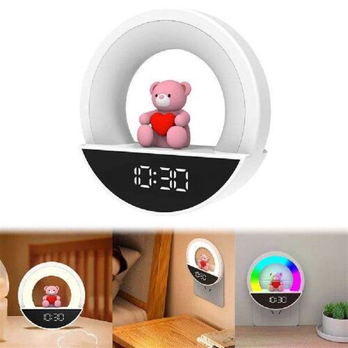 LED Bear Night Light Dimmable Wall Light 3 Light Colors