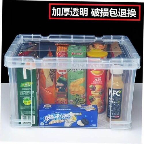 Storage box plastic box transparent dormitory organize boxe