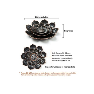 Incense Stick Lotus Incense Base Burner Yoga Christmas Gift