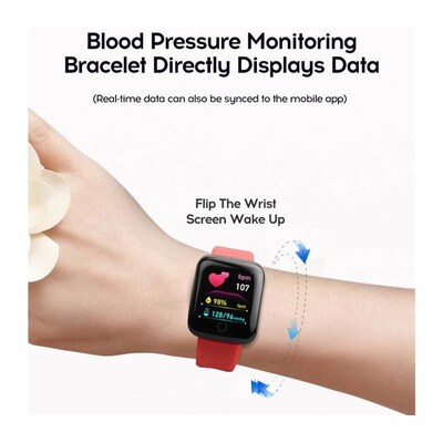 Smart Heart Rate Monitor Touch Watch Intelligent Bluetooth