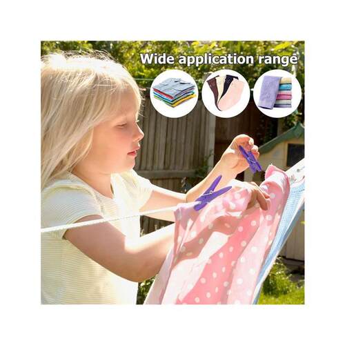 Clothes Pegs Plastic Laundry Clothes Pins Hanging Pegs Clips