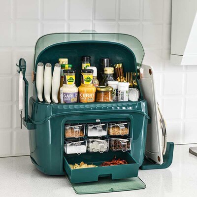 Household Kitchen Storage Rack Storage Condiment Knife Holde