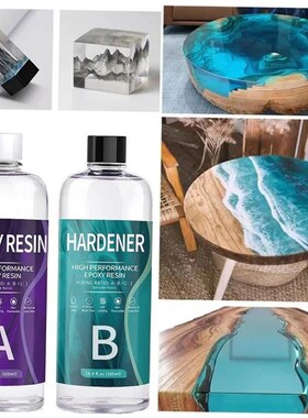 1 1 AB Epoxy Resin Adhesive Crystal Transparent High Viscos