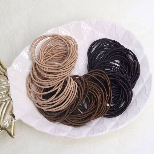 5CM New Color Nylon Elastic Hair Tie Rubber Band for Women M