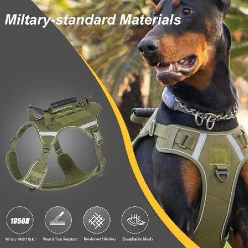 Dog Harness Reflective Dog Walking Harness Vest Harness For