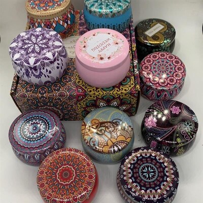 Essential Oil Scented Candles Smoked Incense Fragrance Sleep