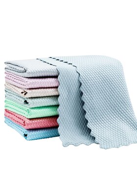 Kitchen Towel Cleaning Cloth Window Glass Rag Dish Wipe rags