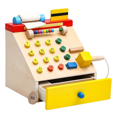 Simulation cash register for infants, young children, fun s