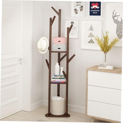 coat rack wooden coat hanger cloth stand clothes racks 衣架