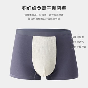 Mens underwear Antibacterial breathable boxer shorts