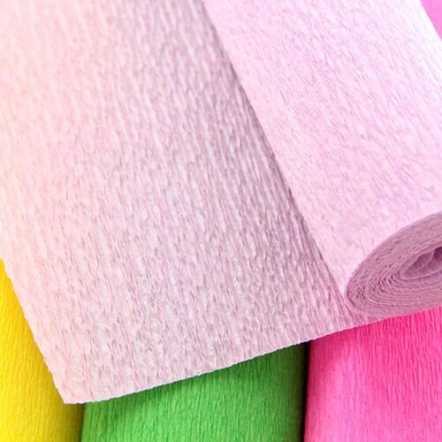 Color Handmade Crepe Paper Diy Paper Flower Material Gift Pa