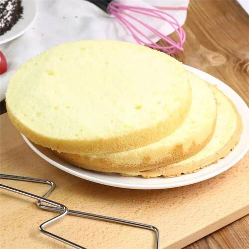 1/2Pcs Adjustable Height Line Cake Cut Slicer Adjustable Sta