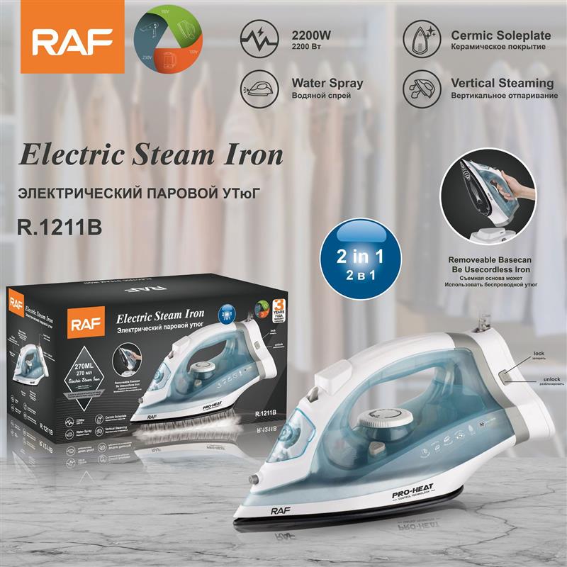 English iron electric iron steam soleplate steamer 2 in 1