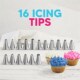 Tips Set Cake Piping Kit and Decorating Pastry Bags