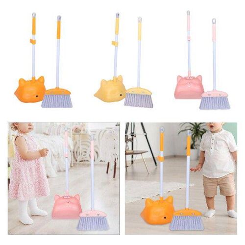 Small Broom and Dustpan Set Novelty Cleaning Toys Gift