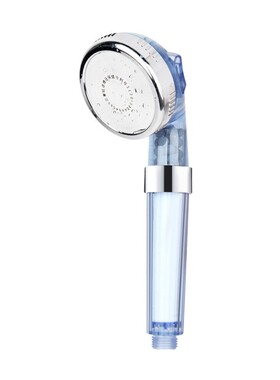 Three-step filter shower head family pressurized water