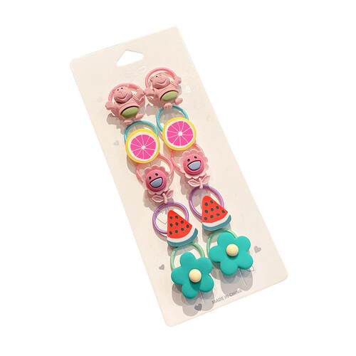 Baby rubber band does not hurt small girl hair high elastic