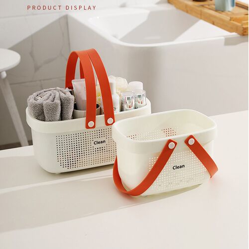 S/L Bath Drain Basket Portable Storage Basket Bath Basket Ra