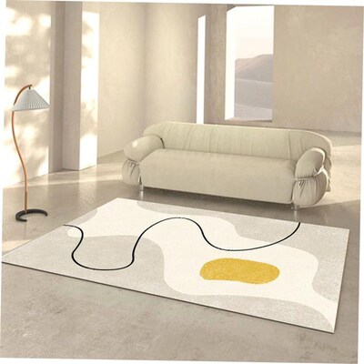 Calore Rugs Mordern Soft Abstract Area Rugs for Living地毯 1