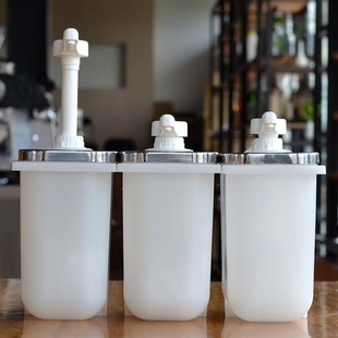 酱料泵 压汁壶摩卡酱泵压壶 压泵 压汁壶 塑料压头 2L塑料压头