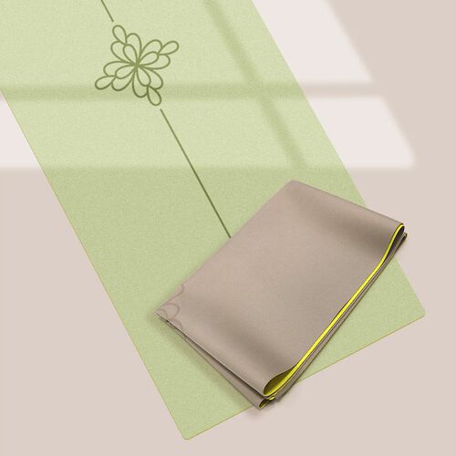 1.5mm Thin Natural Rubber Pad Pu Yoga Mat Sweat-absorbent Sl