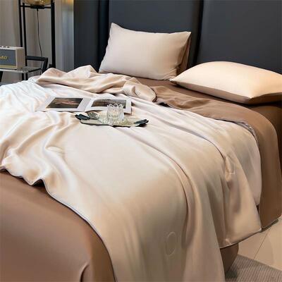 Lyocell Tencel Summer Cool Quilt Duvet Blanket Set Bedding