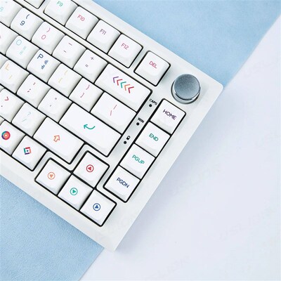 127Keys Korean PBT Keycap Neon Theme XDA Profile For Gaming