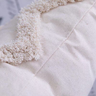 Tassels Cusion Cover 45x 45cm30x50cm Beige Pillowcase Home