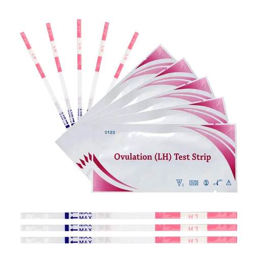 20pcs Ovulation Test Strip For Adult Women LH Urine Measurin
