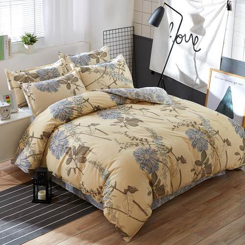Bed sheet quilt cover spring and summer home textile four