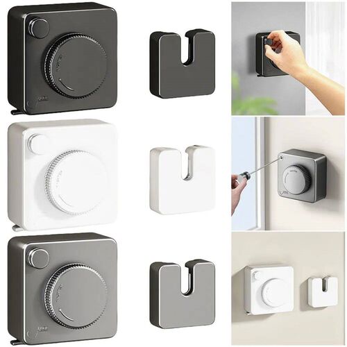 Retractable Aluminum Wall Mounted Clothes Line Waterproof Dr