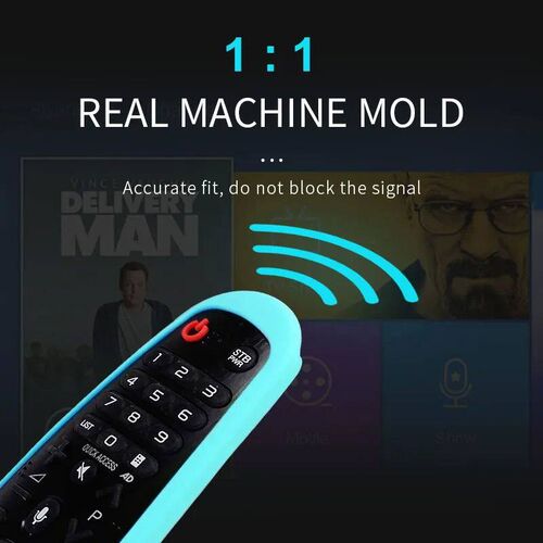 Silicone case for LG TV remote control, protective ver for S