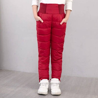 Boys and Girls Winter Clothes High Waist Cotton Padded Thick